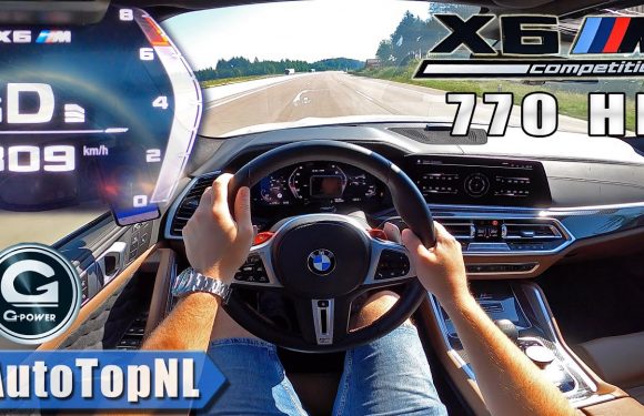 BMW X6M G-Power – 309 km/h (видео)