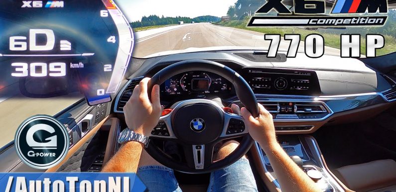BMW X6M G-Power – 309 km/h (видео)