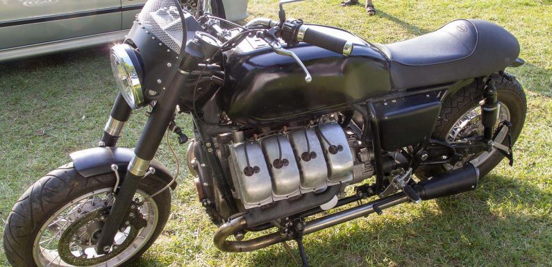Moto Guzzi со V8 мотор од Tatra (видео)