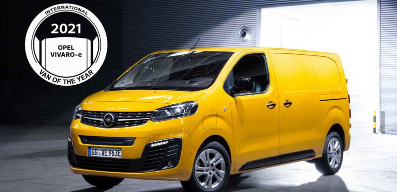 Opel Vivaro-e се закити со престижната награда „Интернационално комерцијално возило“ за 2021-ва