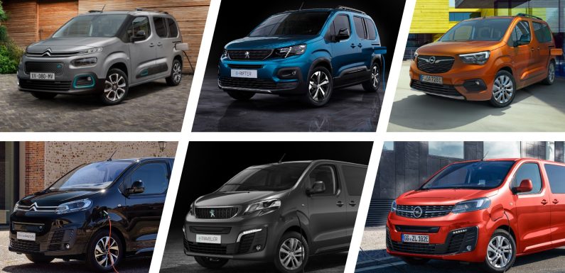 Peugeot, Citroen и Opel се решија само за електрични комби возила