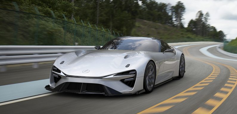 Lexus се пофали со идниот електричен спортски автомобил (видео)