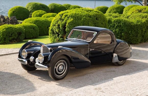 Bugatti Type 57S Atalante (видео)
