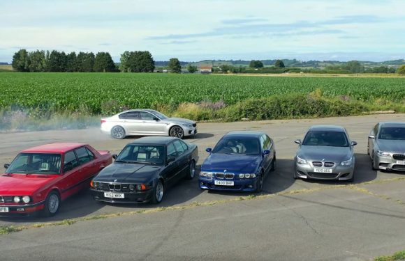 Кој BMW M5 е најдобар (видео)