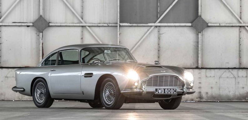 Aston Martin DB5 (1963-1965) – видео, фото галерија