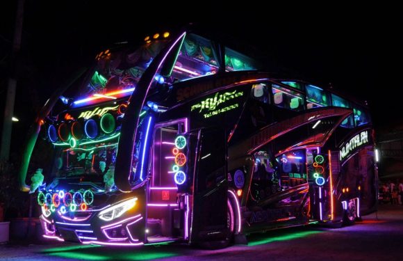 Scania Party Bus (видео)