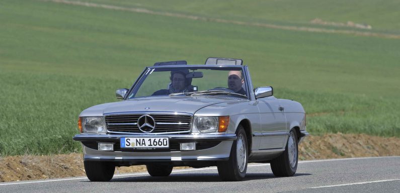 Mercedes SL R107 (1971-1989) – фото галерија