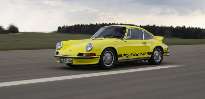 Porsche 911 Carrera RS 2.7 (1972) видео, фото-галерија